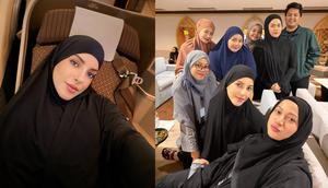 Potret Tasya Farasya Berangkat Umrah di Penghujung 2025, Tampil Anggun dengan Hijab dan Busana Serba Hitam (sumber: Instagram/tasyafarasya)