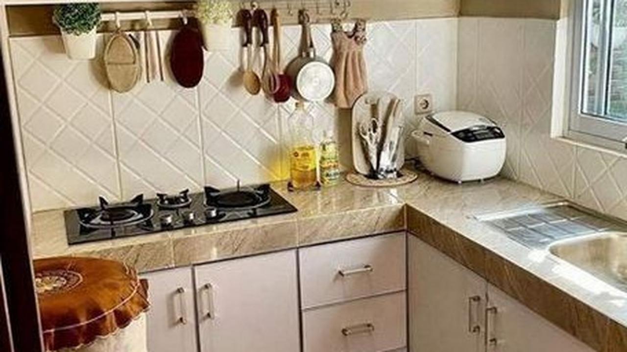 7 Contoh Desain Dapur Minimalis 3x2 Meter yang Tampak Luas dan Rapi, Cocok untuk Rumah Mungil