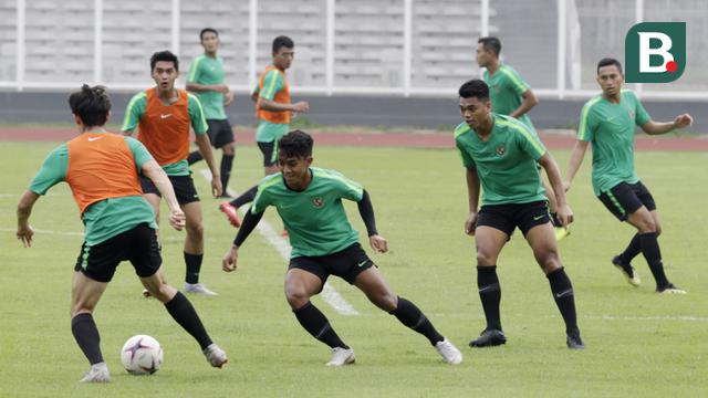 Latihan Timnas Indonesia