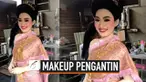 Makeup di wajah saja tampaknya tidak cukup untuk pengantin wanita yang satu ini. Di hari pernikahaannya, ia ingin tampil total. Selain di wajah, pengantin wanita ini menggunakan makeup di seluruh tubuhnya.