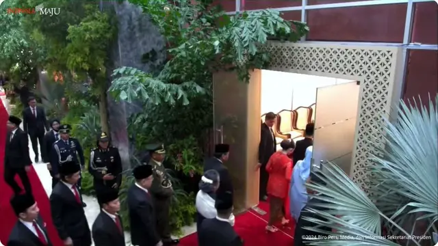 8 Potret Dekorasi Pelantikan Presiden-Wapres di Gedung MPR, Didesain Anak Prabowo