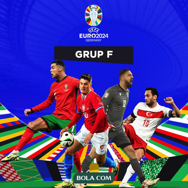 Piala Eropa 2024 - Perang 4 Bintang di Grup F Euro 2024