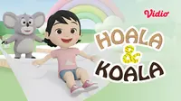 Nonton animasi anak Hoala dan Koala (Dok.Vidio)