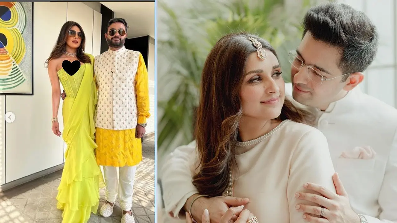 Parineeti Chopra tunangan , turut dihadiri Priyanka Chopra (Foto: Instagram priyankachopra)