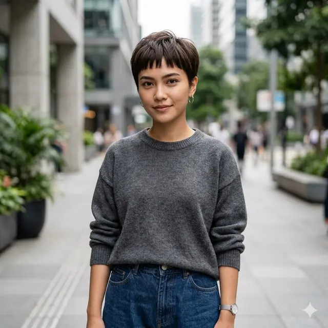 Model Rambut Wanita Pendek Kayak Cowok
