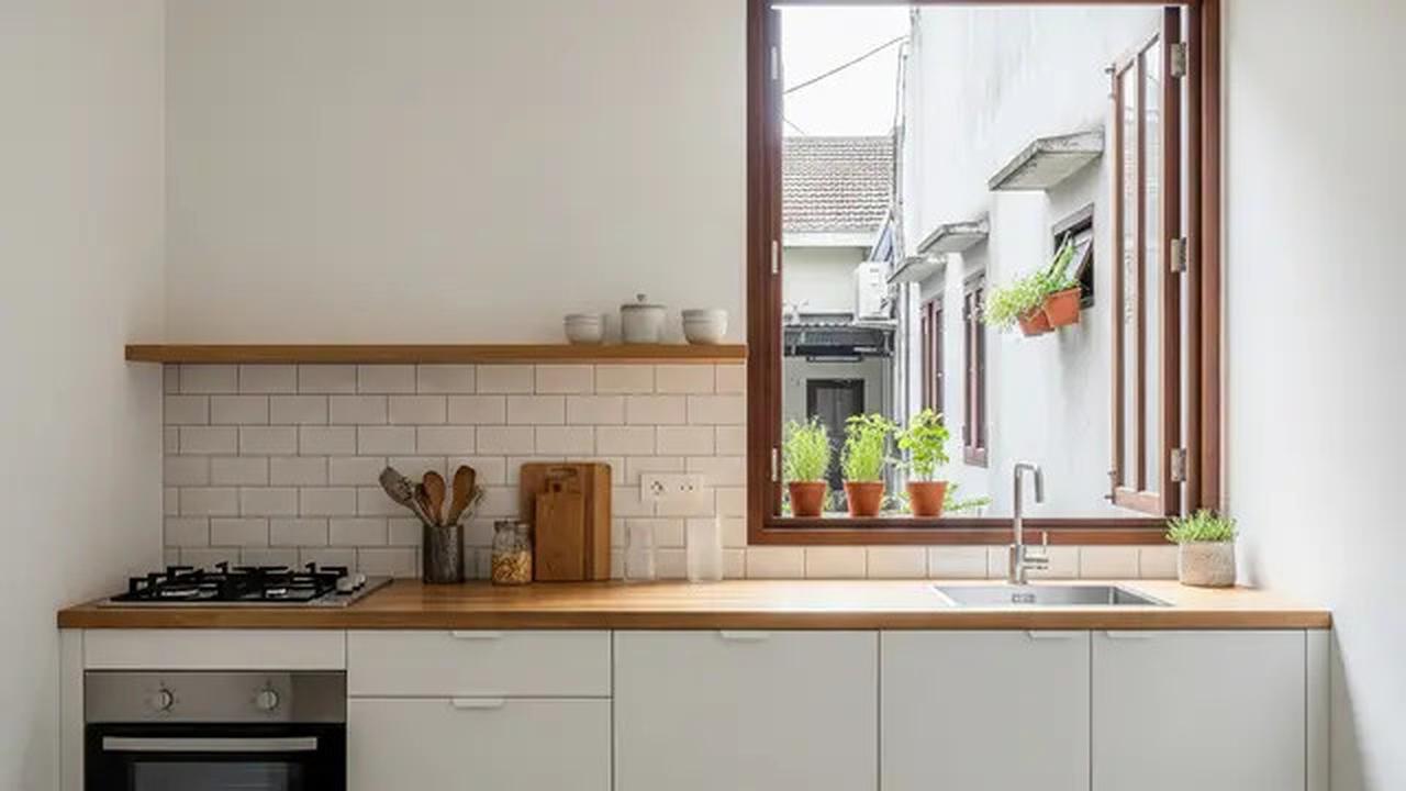 7 Rekomendasi Dapur Minimalis untuk Rumah Kontrakan, Ekonomis dan Sederhana namun Tetap Menarik