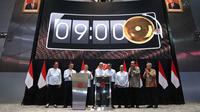Pencatatan saham PT VKTR Teknologi Mobilitas Tbk (VKTR) di BEI pada Senin, (19/6/2023). (Foto: BEI)