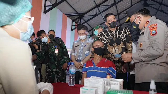 Gelar Vaksinasi Massal 1000 Dosis, Bobby Optimis Kekebalan Massal di Medan Segera Terbentuk
