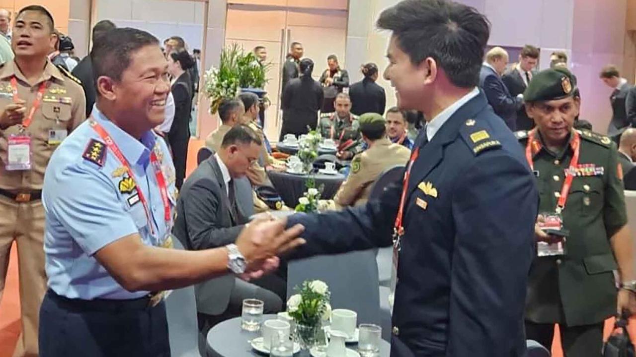 FOTO: Pangkoopsudnas Tinjau Teknologi Pertahanan Terbaru di Defence & Security Exhibition 2025 Thailand