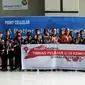 Timnas pelajar U-15 saat tiba di Tanah Air usai mengikuti turnamen IBER Cup di Portugal (dok: Kemenpora)