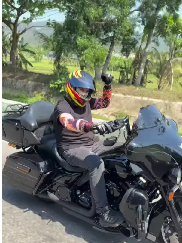 Potret Gary Iskak yang Memang Suka Motoran dan Touring (Foto: Dok. Gary Iskak)
