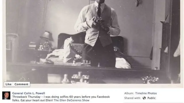 16 Foto Selfie Terbaik Tahun 2014 (Bagian I)