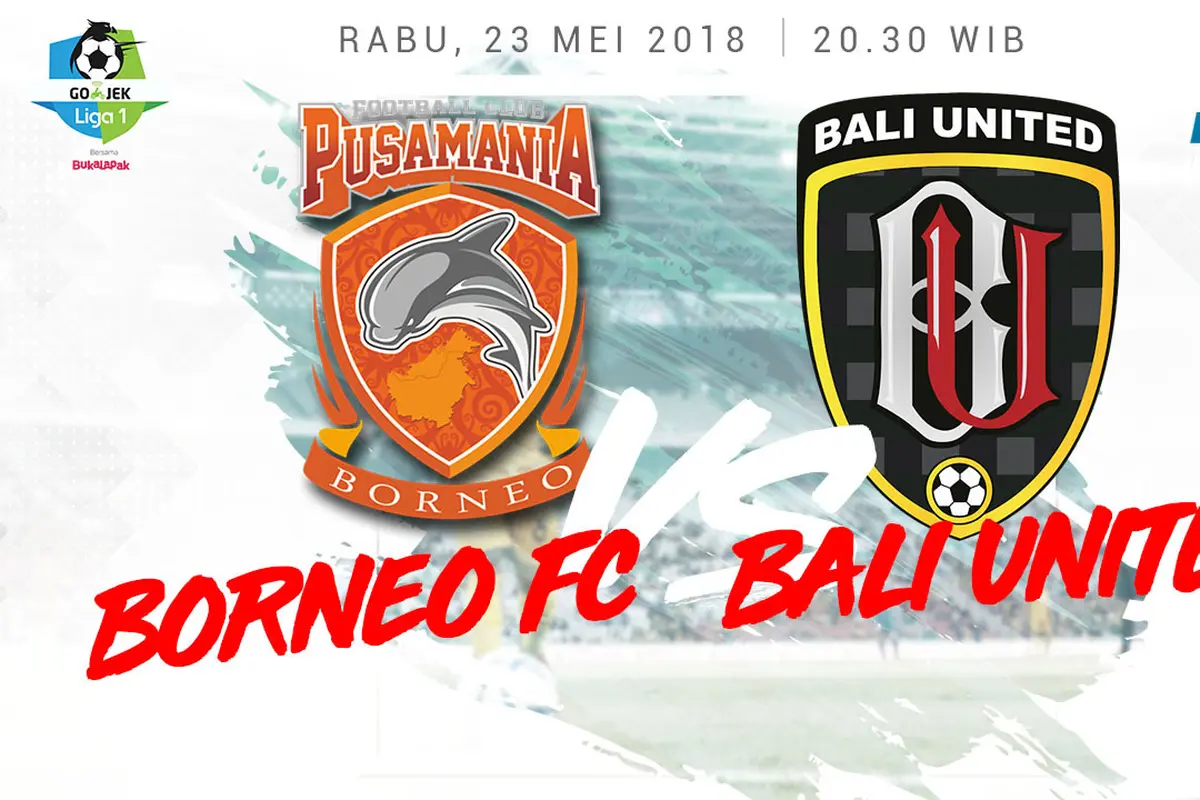 Pusamania Borneo FC Vs Bali United
