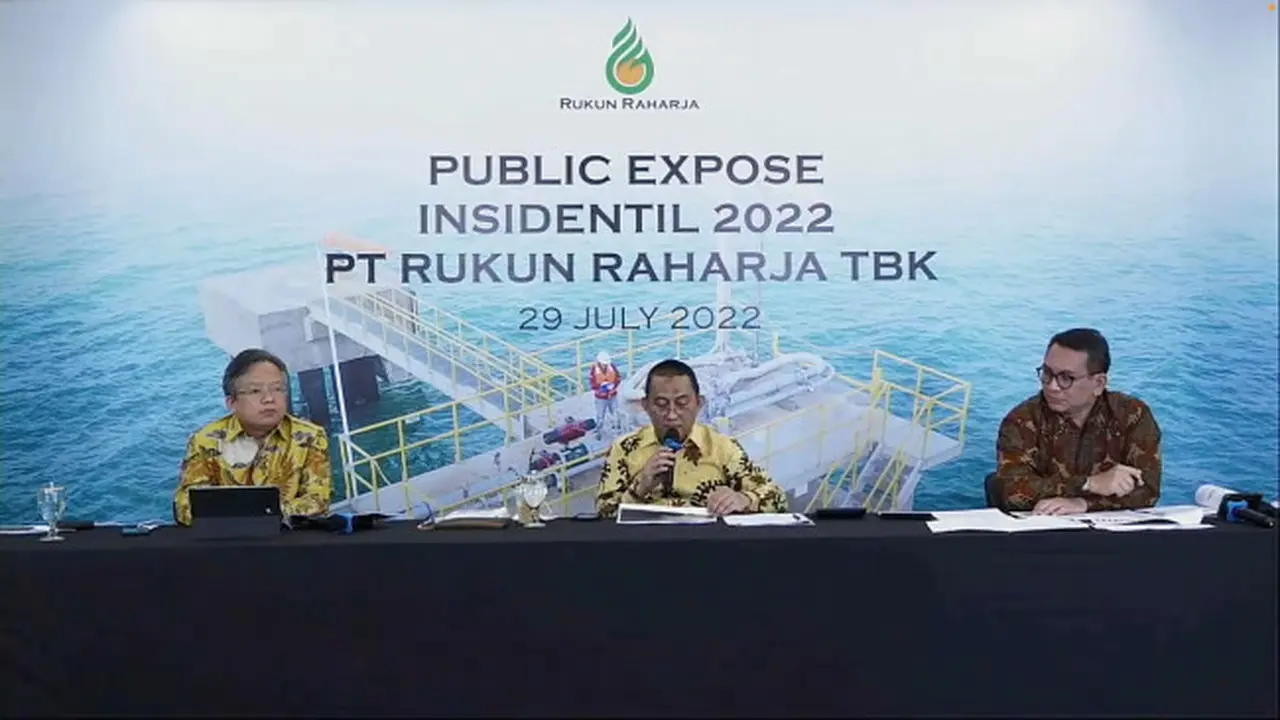 Paparan publik insidentil 2022 PT Rukun Raharja Tbk (RAJA), Jumat, (29/7/2022) (Foto: Liputan6.com/Pipit I.R)