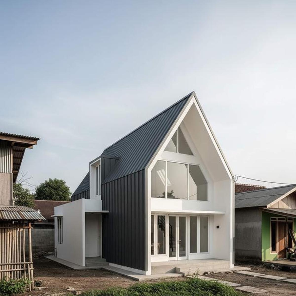 9 Ide Desain Rumah Sederhana tapi Mewah Ala Skandinavia Minimalis, Tampil Beda di Kampung