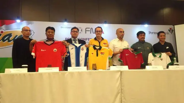 Konferensi pers Espanyol, Persija, dan Timnas U-19