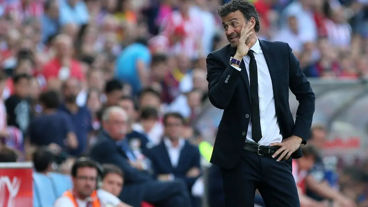 Pelatih Barcelona Luis Enrique