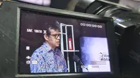 Wakil Menteri Komunikasi dan Informatika (Wamenkominfo) Nezar Patria&nbsp;dalam acara Catatan Wens Manggut bertajuk 'Regulasi dan Etika dari Kecerdasan Buatan (AI)' yang digelar secara live streaming di Vidio, Selasa (21/11/2023).