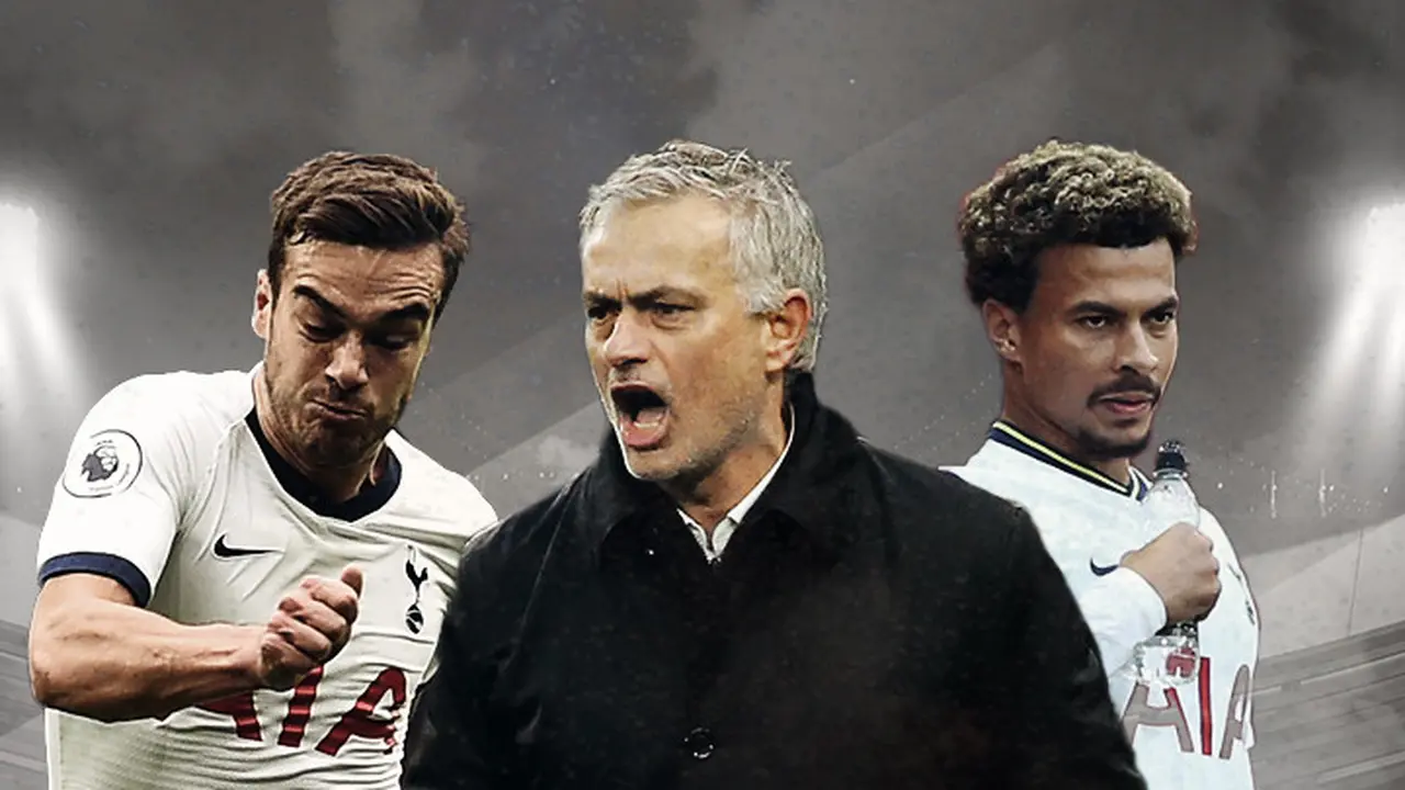 Jose Mourinho, Harry Winks dan Dele Alli