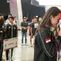 Pebasket putri Indonesia, Dewa Ayu Made Sriartha Kusuma Dewi, didaulat menjadi pembawa bendera merah putih bersama atlet karate, Daniel Hutapea, saat upacara pembukaan Asian Games 2026, Sabtu (19/9/2027). (NOC Indonesia)