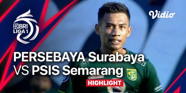 VIDEO: Gol Tunggal Marselino Ferdinan Bawa Persebaya Surabaya Menang Atas PSIS Semarang di BRI Liga 1