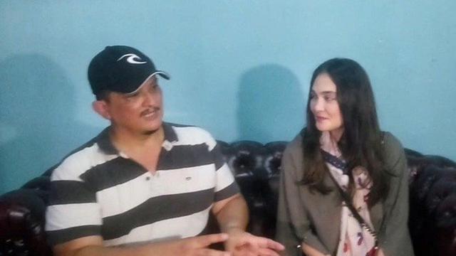 Luna Maya disambut Clift Sangra © KapanLagi.com®/Adi Abbas Nugroho