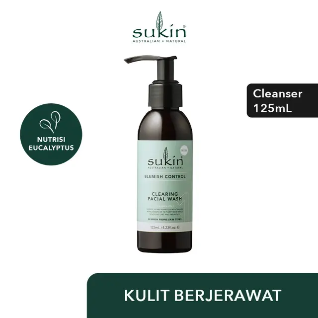 Sukin Blemish Control Clearing Facial Wash