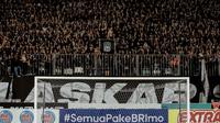 Atmosfer tribune selatan Stadion Maguwoharjo yang dipenuhi suporter saat PSS Sleman menjamu Barito Putera di laga pekan keempat BRI Liga 1 2022/2023, Sabtu (13/8/2022). (Dok. PSS Sleman)
