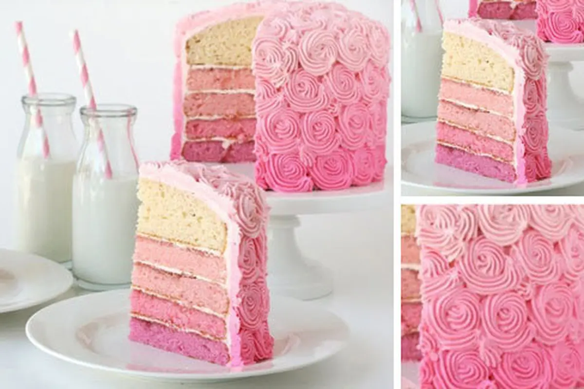Ombre Cake (c) susanndickinson/pinterest