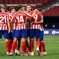 Atletico Madrid dipusingkan dua kasus positif Covid-19 jelang menghadapi RB Leipzig (AFP)