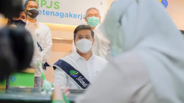 Direktur Utama BPJAMSOSTEK Anggoro Eko Cahyo