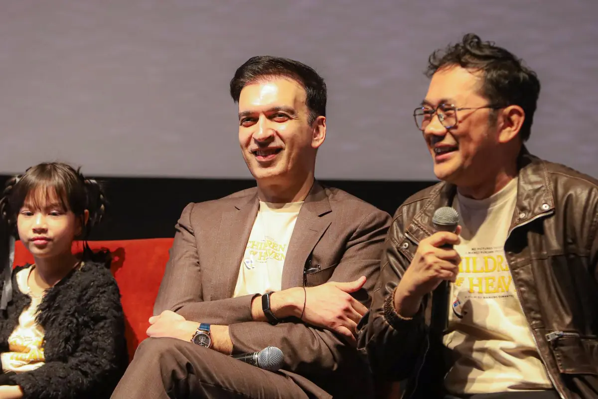 Manoj Punjabi dan Hanung Bramantyo