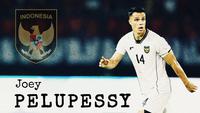 Gelandang Timnas Indonesia di Kualifikasi Piala Dunia 2026, Joey Pelupessy. (Bola.com/Wiwig Prayugi)