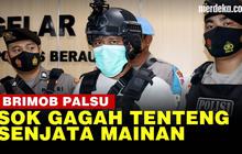 VIDEO: Kelakuan Memalukan Brimob Palsu, Makan Enggak Bayar dan Tipu Banyak Wanita