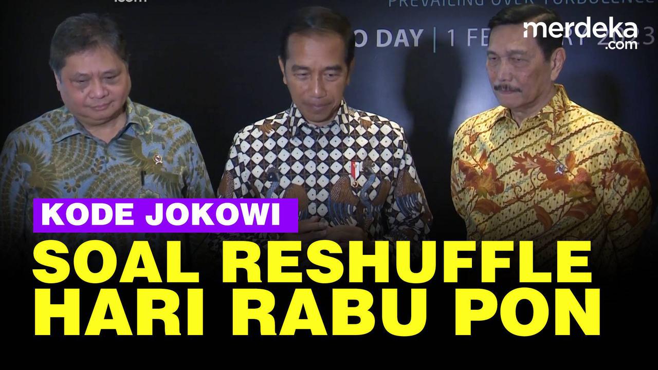 VIDEO: Isu Reshuffle Hari Ini, Jokowi Kode Lagi Soal Rabu Pon