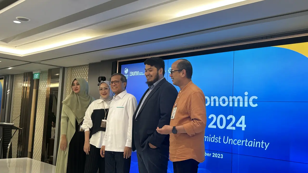 BSI Sharia Economic Outlook 2024, Jumat (17/11/2023). (Foto:Liputan6.com/Elga N)