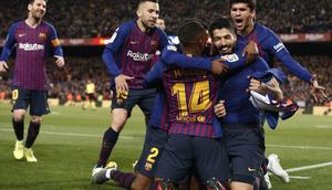 1. Barcelona - €1.1 Miliar (AFP/Pau Barrena)