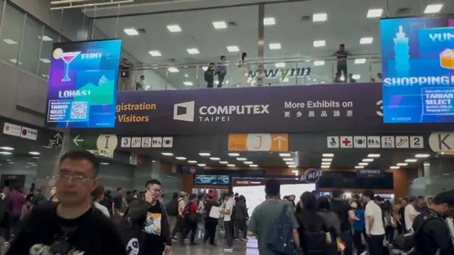 Pameran teknologi Computex 2025.