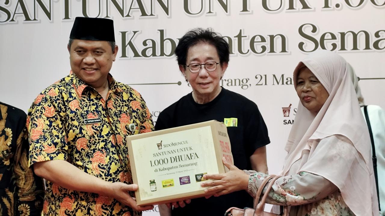 Peduli Sesama di Bulan Ramadan, Sido Muncul Santuni 1.000 Duafa di Kabupaten Semarang