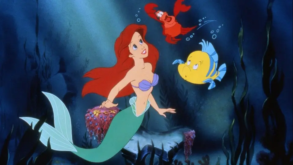 Ariel dalam Little Mermaid (Pinterest)