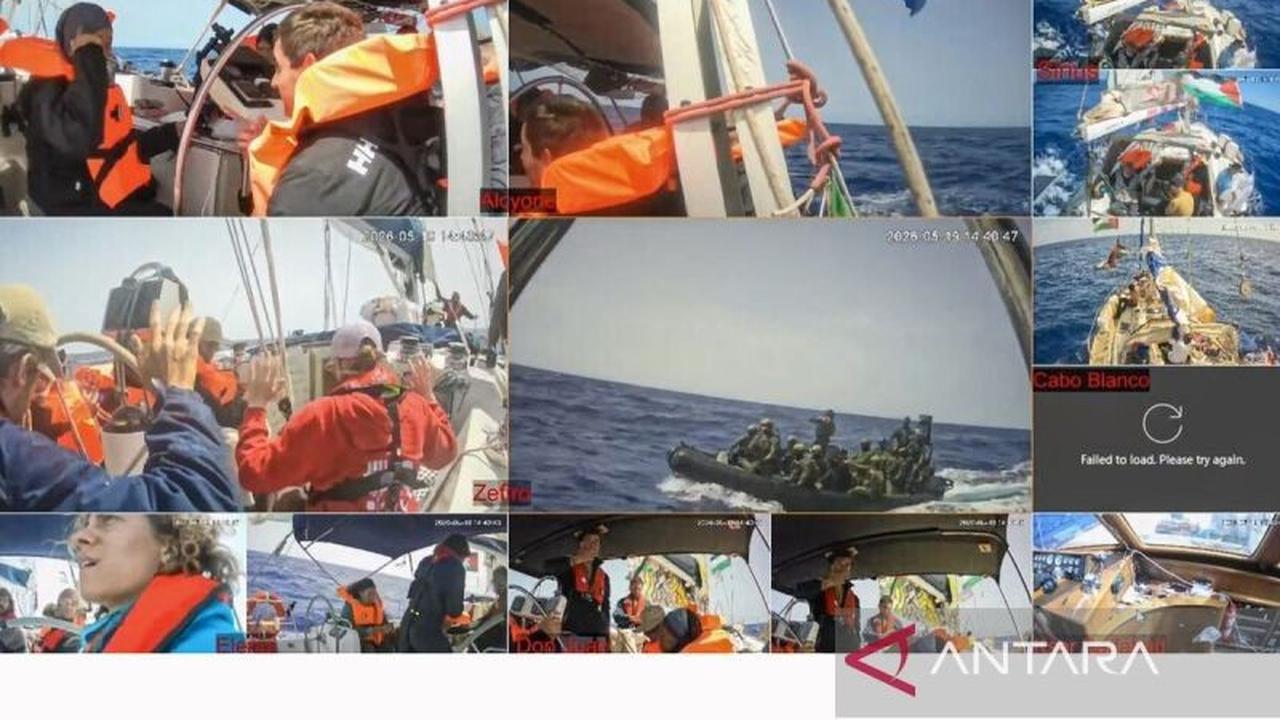 Puluhan Kapal Gelar Aksi Protes KTT G7 di Danau Jenewa, Soroti Isu Gaza