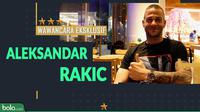 Wawancara eksklusif Aleksandar Rakic. (Bola.com/Dody Iryawan)