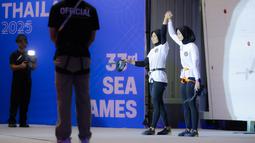 Di sektor putri, Puja Lestari berhasil meraih medali emas, sementara Susan Nur Hidayah melengkapi dominasi dengan medali perak. Final speed putri bahkan menciptakan "All-Indonesian Podium", sebuah pencapaian yang membanggakan. (Bola.com/Bagaskara Lazuardi)