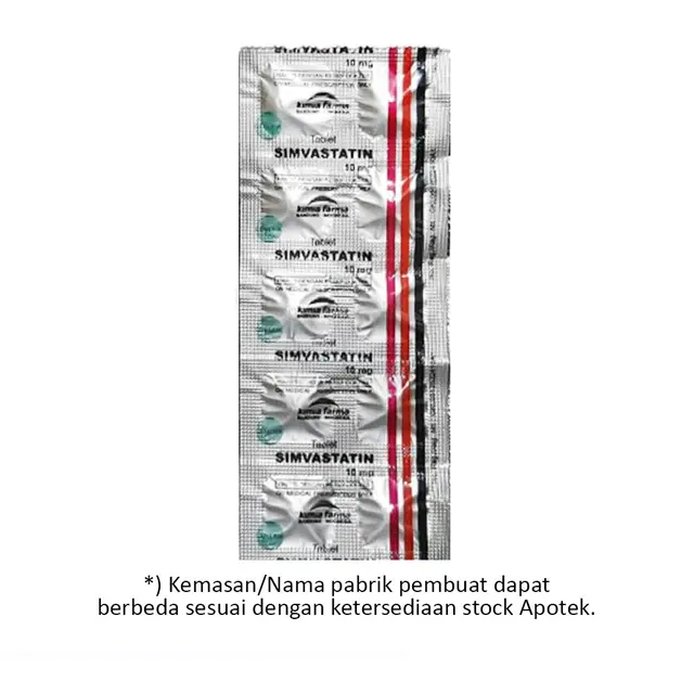 Obat Simvastatin. (foto: Halodoc).
