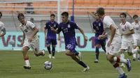 Timnas Argentina U-17 berpesta empat gol tanpa balas atas Polandia U-17 pada laga terakhir Grup D Piala Dunia U-17 2023 di Jakarta International Stadium, Jumat (17/11/2023) sore WIB. (Bola.com/Ikhwan Yanuar)