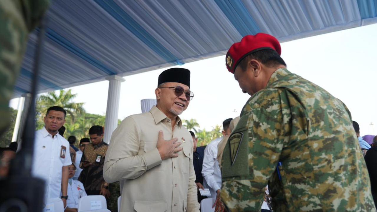 Menko Zulhas Hadiri HUT ke-80 TNI, Apresiasi Prajurit Penjaga Kedaulatan dan Rakyat Indonesia