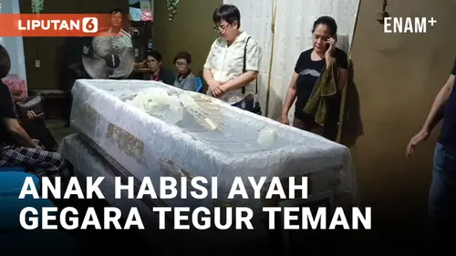 VIDEO: Anak Habisi Ayah di Manado gegara Tak Terima Teman Ditegur Akibat Merokok di dalam Rumah