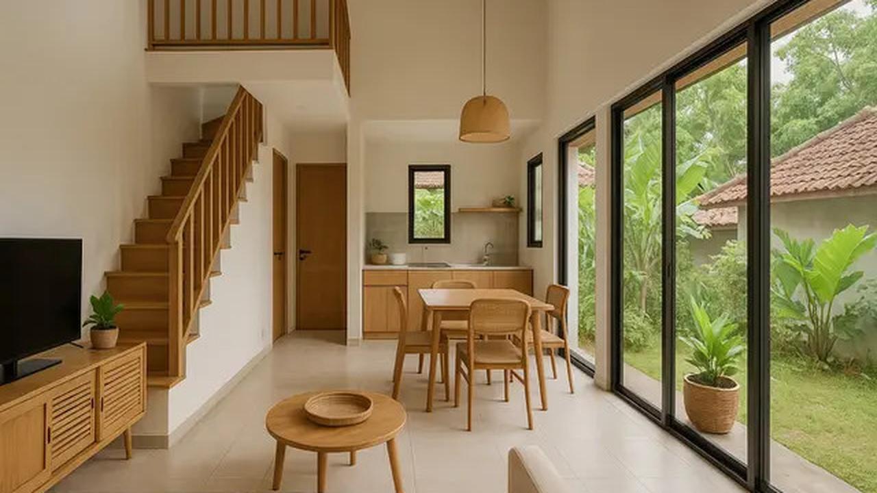 8 Desain Dalam Rumah Minimalis 2 Lantai Sederhana di Kampung, Nyaman Ditempati