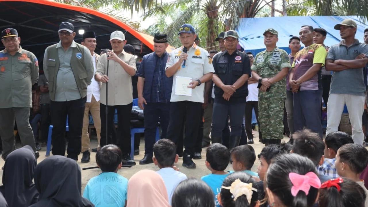 Kasatgas Tito Tegaskan Relokasi dan Percepatan Huntara bagi Warga Terdampak Banjir Aceh Utara
