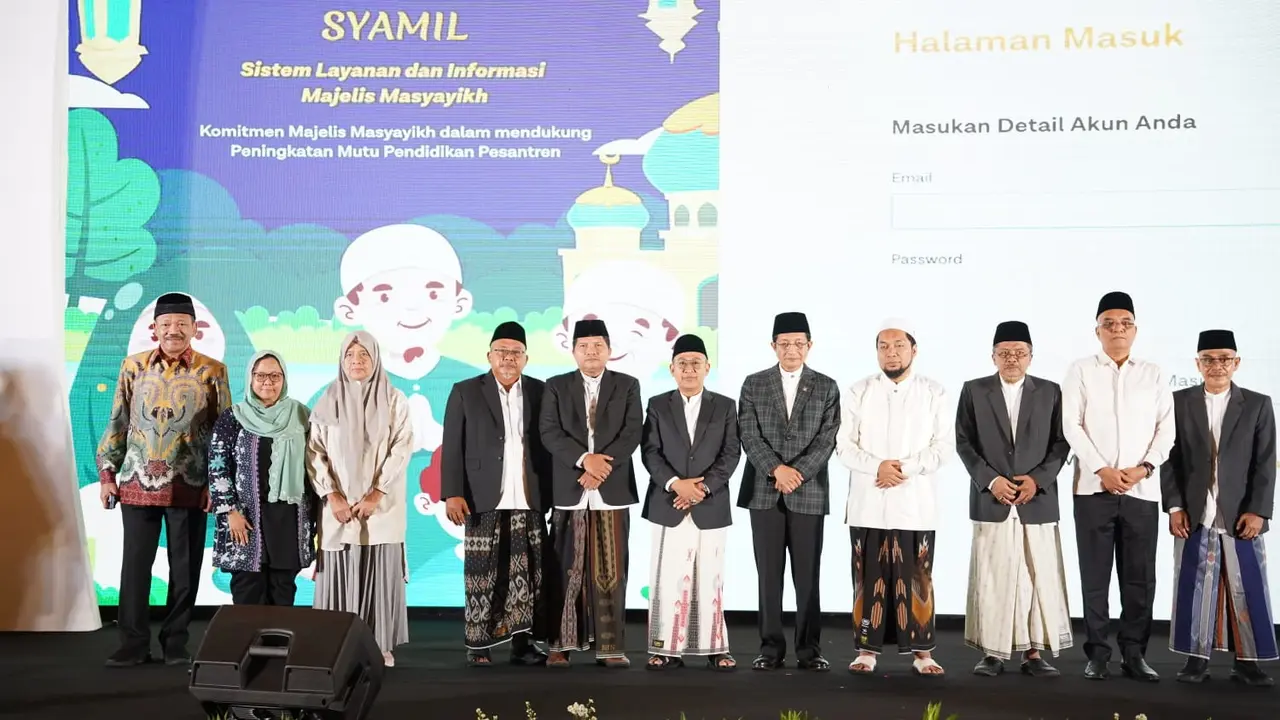 Majelis Masyayikh adakan acara bertajuk "Kick Off MM Melayani - Stakeholder Meeting-Pengukuhan Dewan Masyayikh" yang dihadiri oleh Ketua Komisi VIII DPR RI, Marwan Dasopang, Ketua Majelis Masyayikh Abdul Ghoffarrozin, dan Menteri Agama Nasaruddin Umar (Is